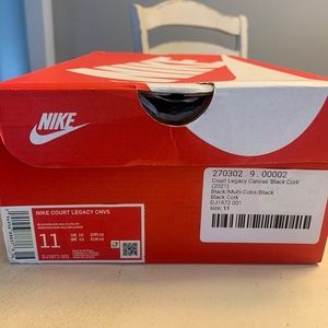 Nike Court Legacy Black Cork